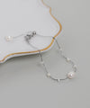 [Online Exclusive] Pearl Station Bracelet (Stainless Steel)