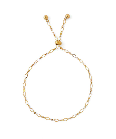 [Online Exclusive] [Stainless Steel] Loop Tie Chain Bracelet