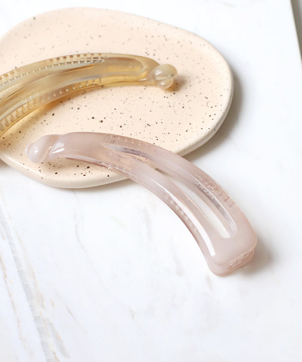 【SANPO ONLINE限定】クリアカラーバナナクリップ