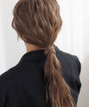 [Online Exclusive] Chain Ribbon Ponytail Hooks [Set of 2]