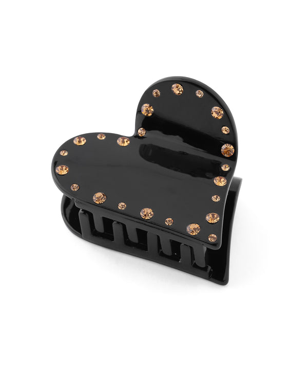 [Online Exclusive] Bijou Frame Heart Hair Claw Clip