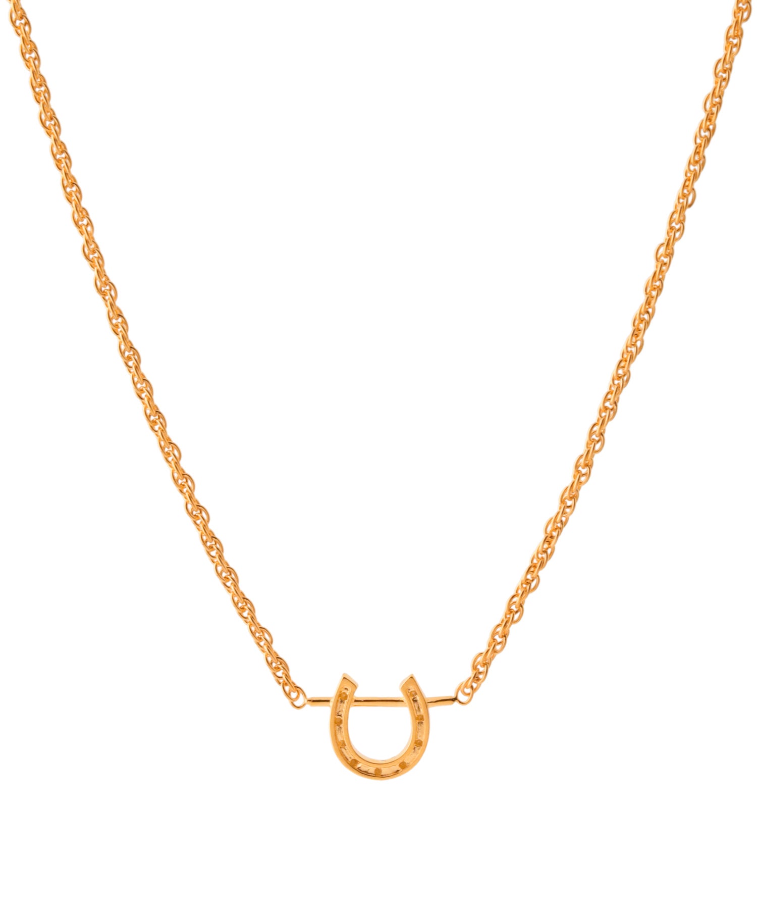 mimi33】【数量限定】ホースシューネックレス[Sheerchic]｜アネモネ