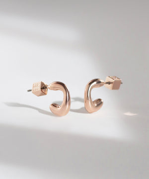 【数量限定・先行販売】【ギフトBOX・紙袋付】ニュアンスカールピアス[Sheerchic]