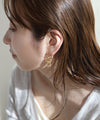【オンライン限定】チェーンバックキャッチピアス[Ownideal]