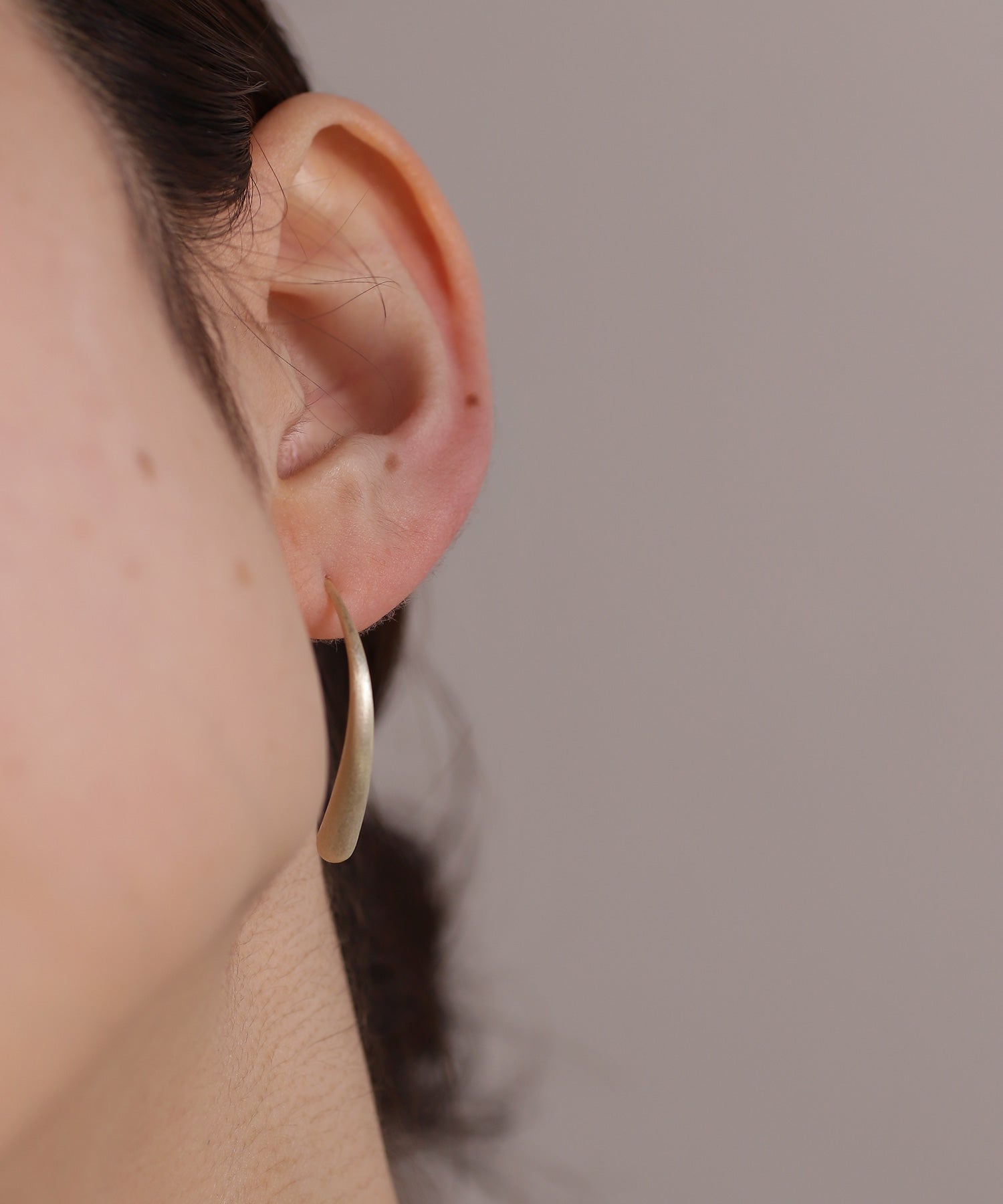 mimi33】【数量限定】マットドロップフックピアス[Sheerchic