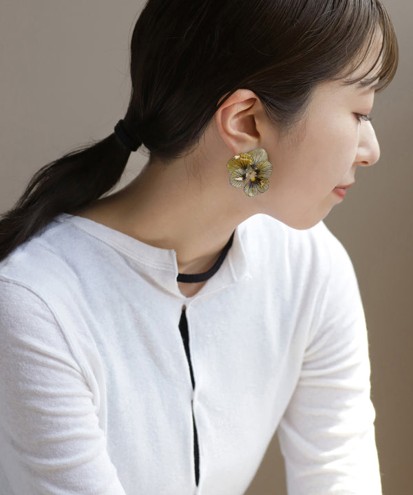[Little Witch x mimi33] Tiger Eye Earrings (Limited Quantity)