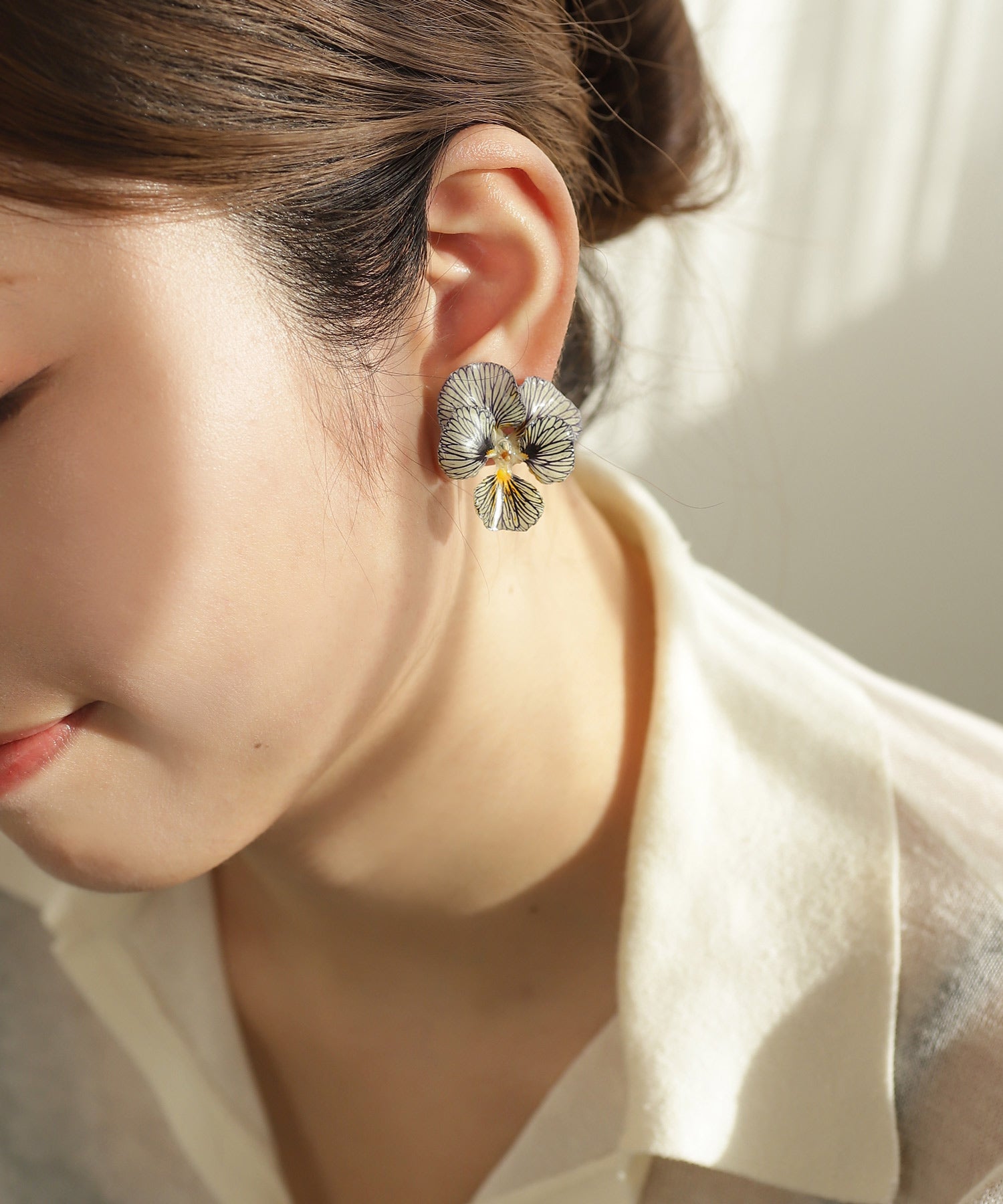 mimi33】【Little Witch×mimi33】タイガーアイピアス《数量限定
