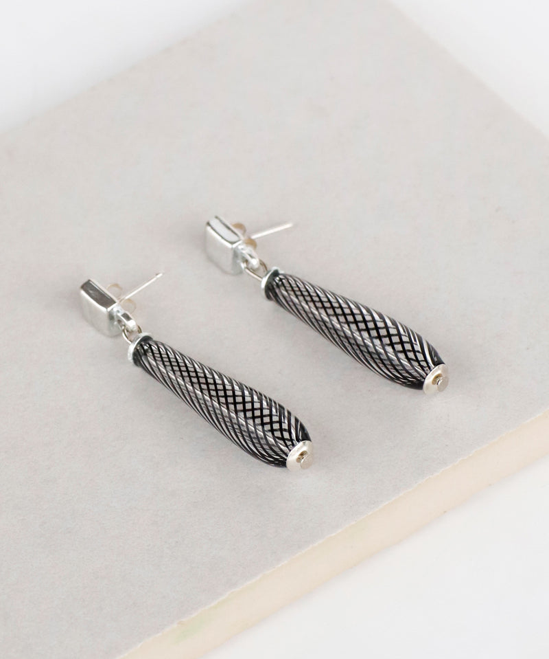【数量限定】ベネチアングラスピアス[silver925][Ownideal]