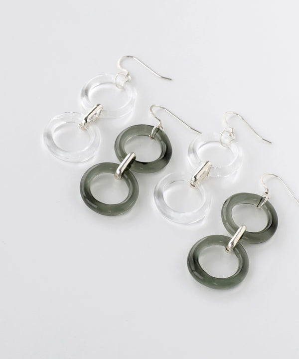 【数量限定】ベネチアングラスピアス[silver925][Ownideal]