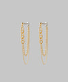 【SANPO ONLINE限定】チェーンピアス&ネックレスセット[Sheerchic]