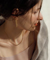 【SANPO ONLINE限定】チェーンピアス&ネックレスセット[Sheerchic]