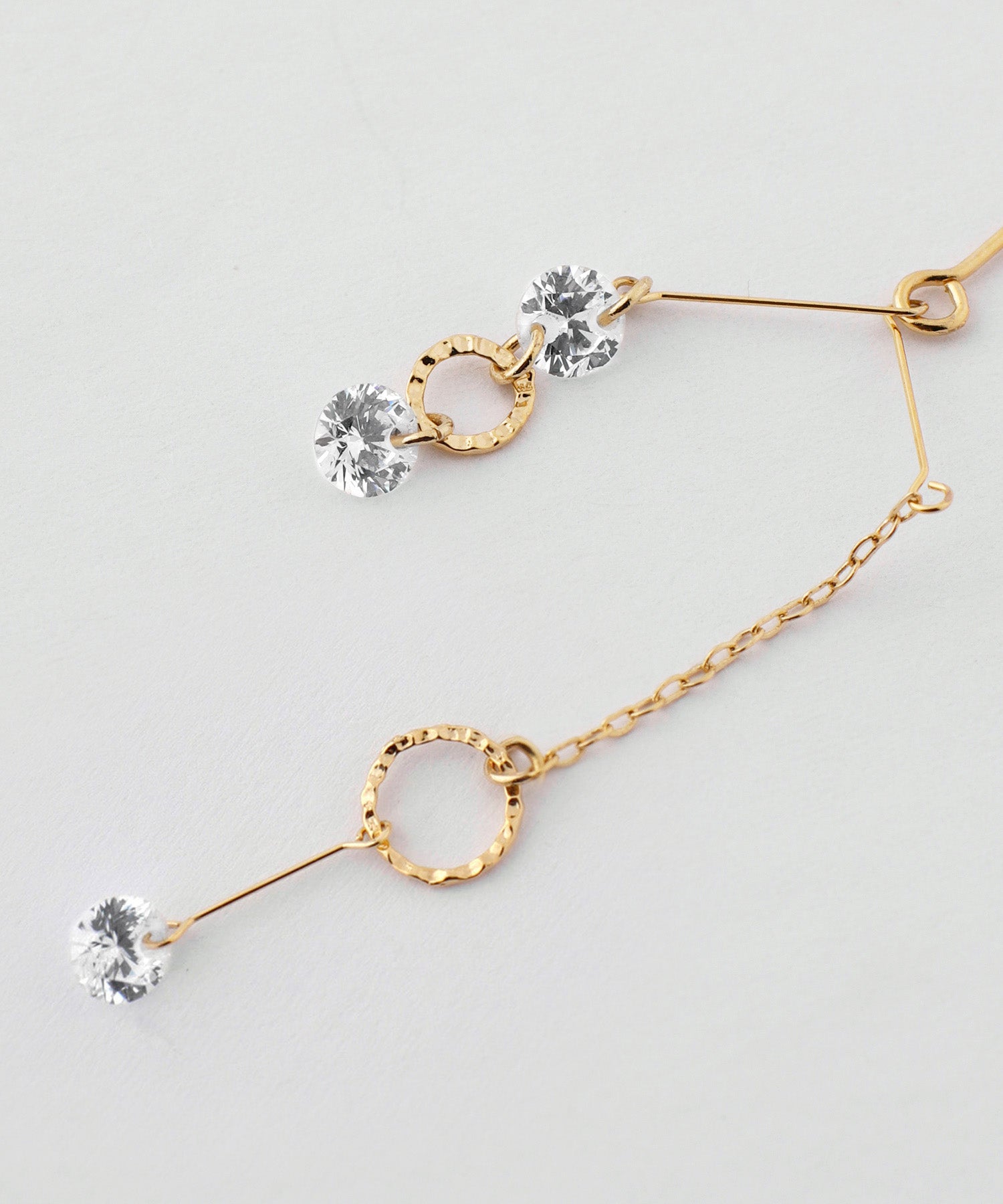 mimi33】【SANPO ONLINE限定】ヤジロベエイヤリング[Sheerchic