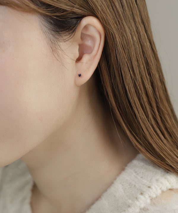 【数量限定・ギフトBOX付】天然石ピアス[K10]