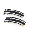 [Online Exclusive] Striped Barrette [Set of 2]