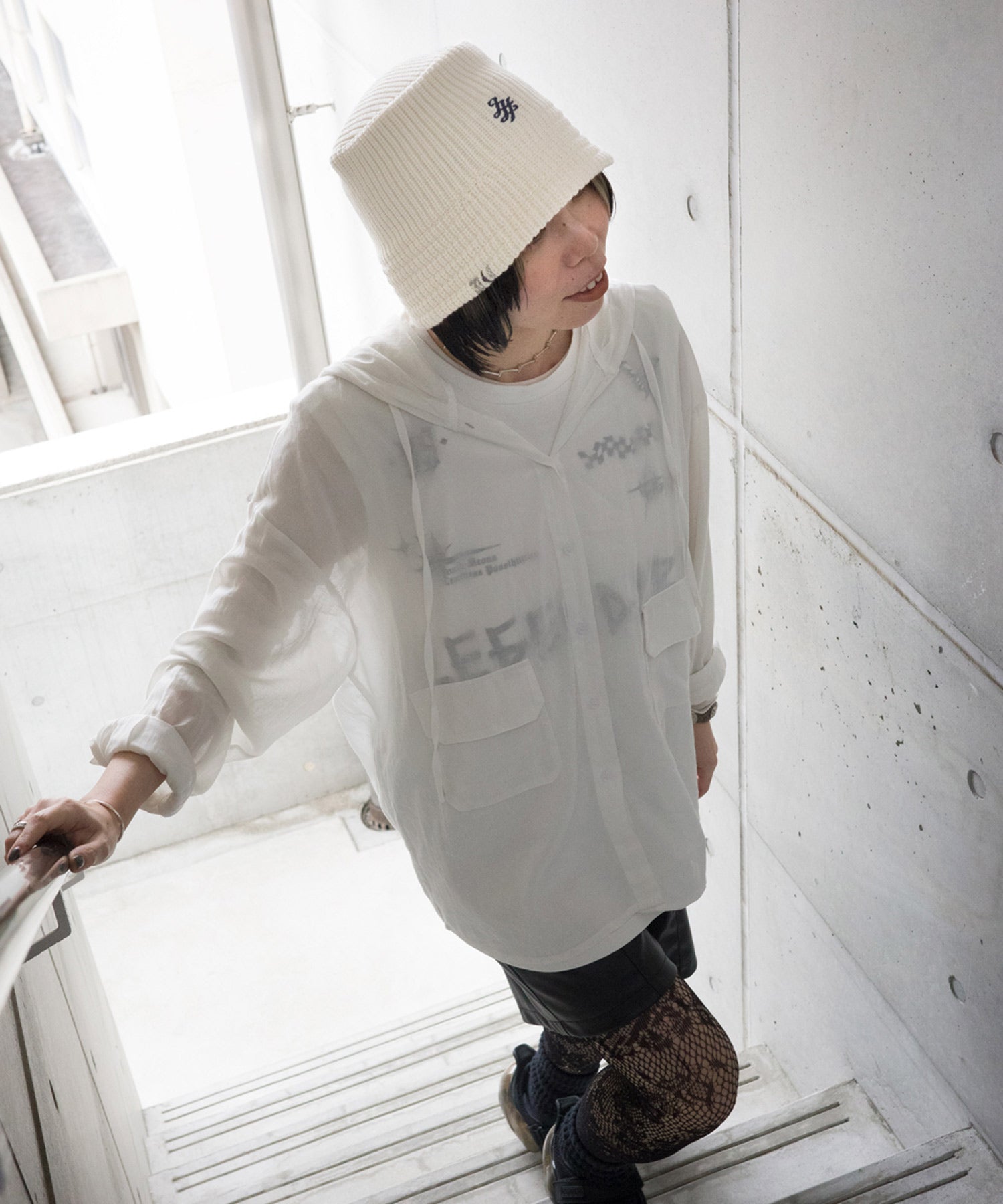 mimi33】【NEW ERA® コラボレーションモデル】KNIT BUCKET HAT