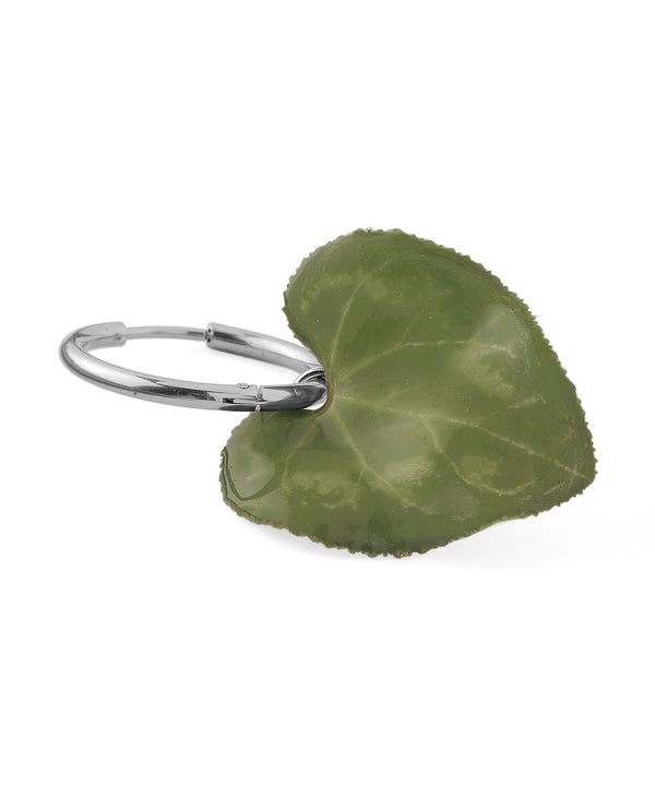 [Little Witch x mimi33] Cyclamen Leaf Earrings [Stainless Steel] *Limited Edition*