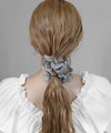 Knitted scrunchie
