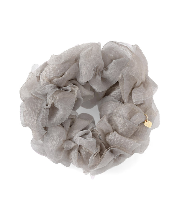 Knitted scrunchie