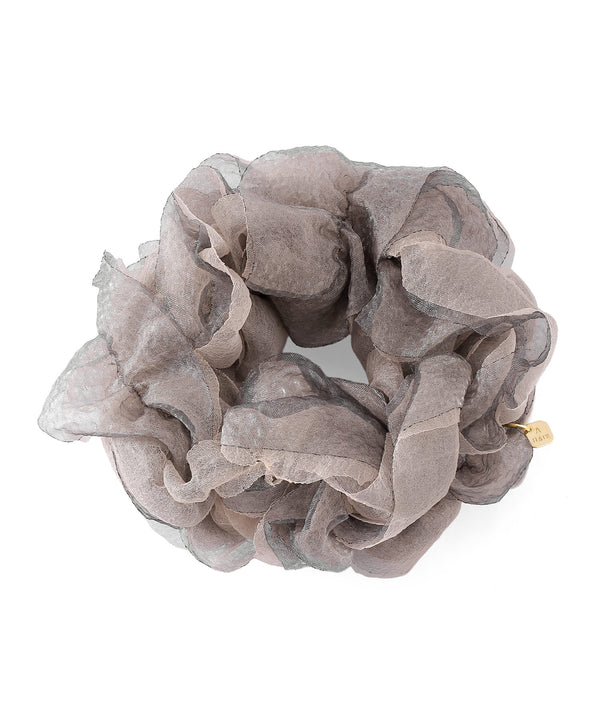 Knitted scrunchie