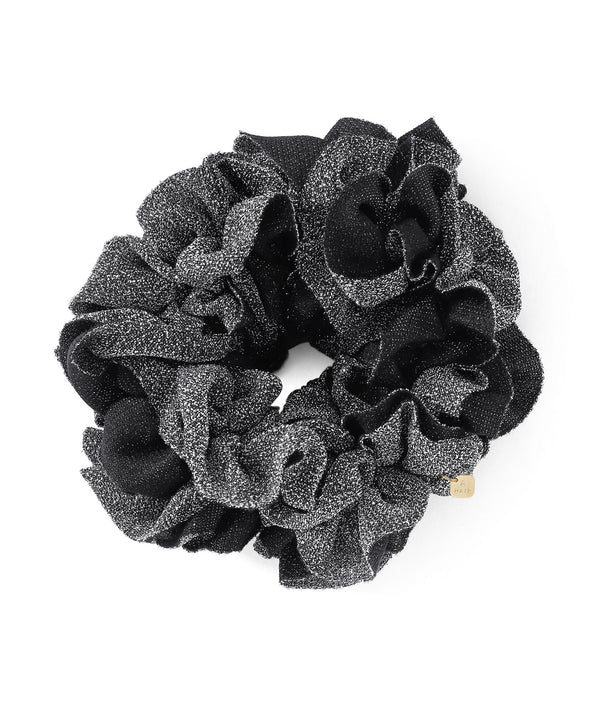 Lamé Knit Scrunchie