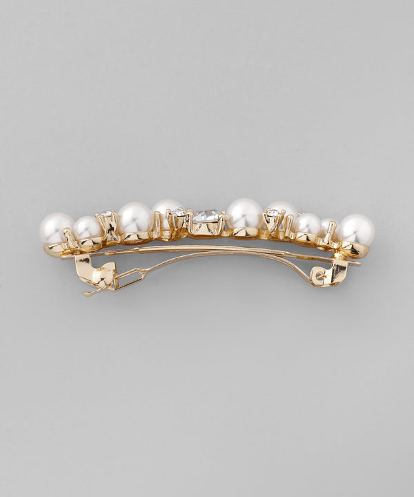 パール×ビジューバレッタ