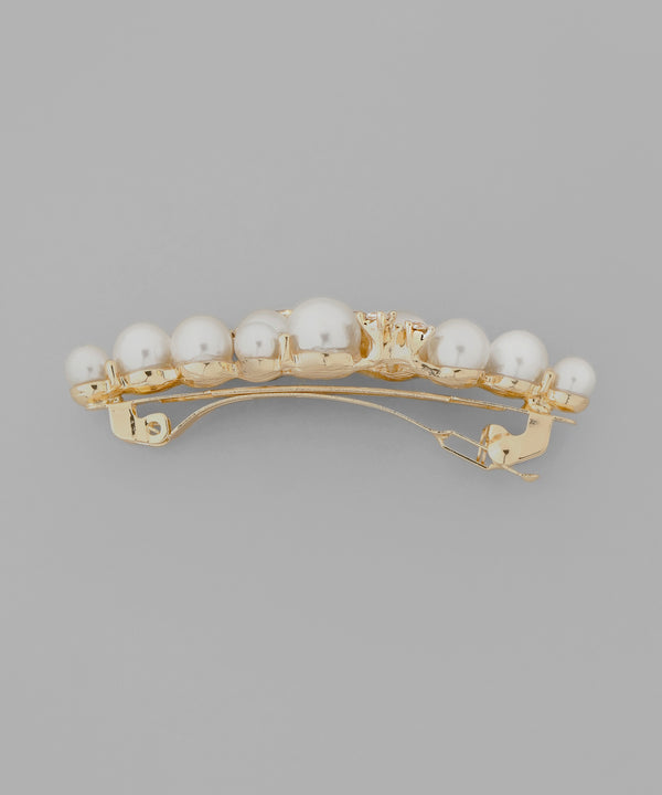 パール×ビジューバレッタ