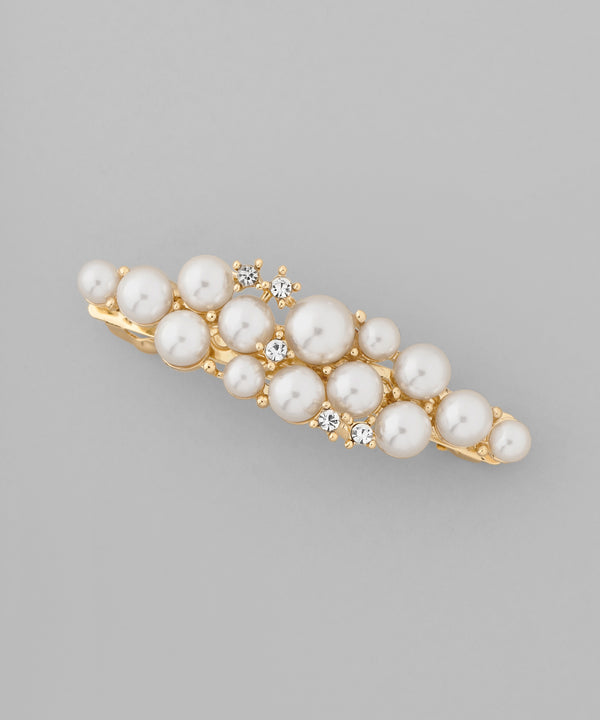 パール×ビジューバレッタ