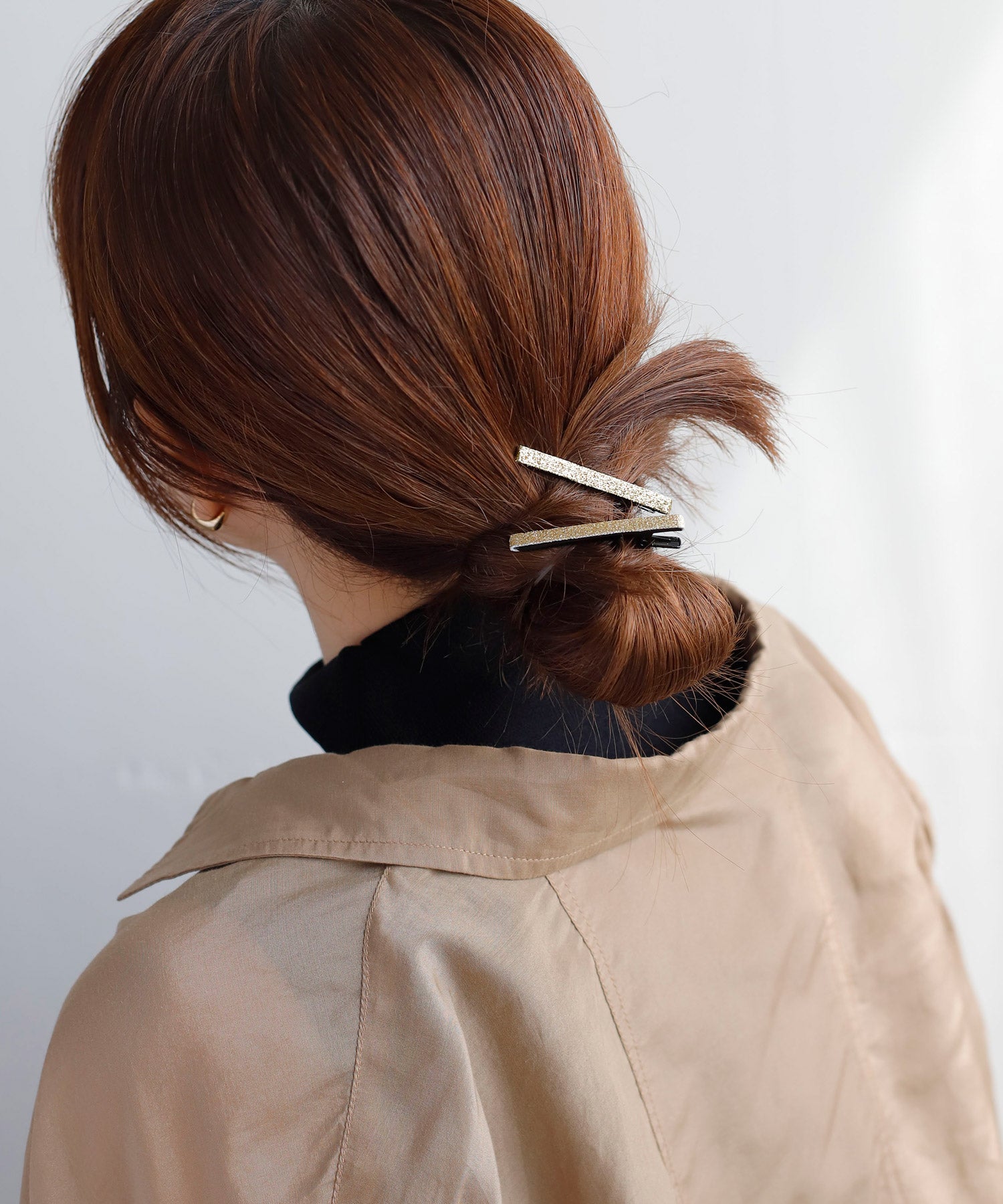 GTC グリッター１ ベビークリップ  1p 120円 ANEMONE】グリッタースリムヘアクリップ[2本セット]｜アネモネ