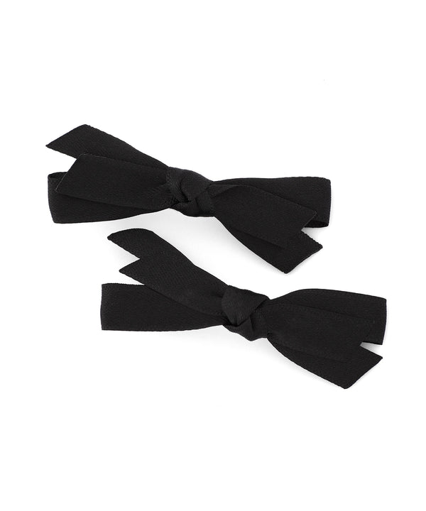 Chic Color Ribbon Mini Clips (Set of 2)