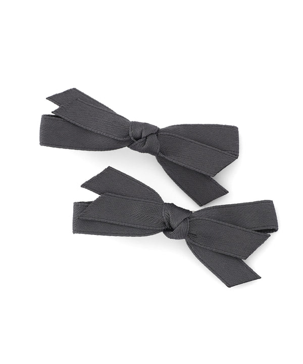 Chic Color Ribbon Mini Clips (Set of 2)