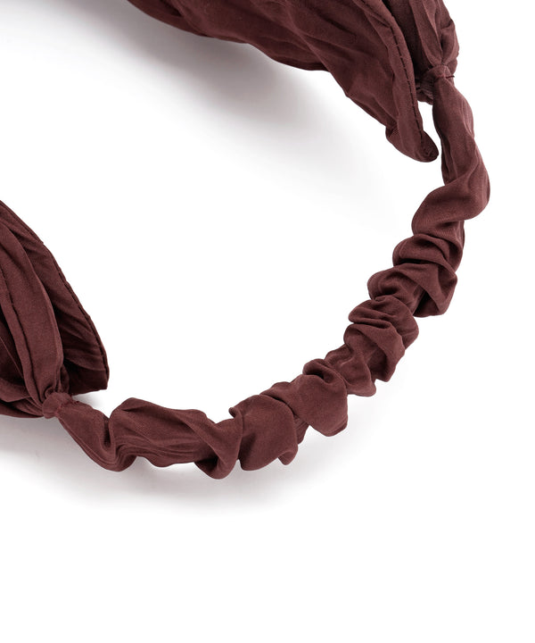Chic color wrinkle turban