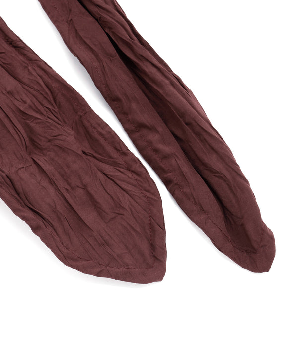 Chic color wrinkle turban