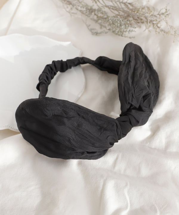 Chic color wrinkle turban
