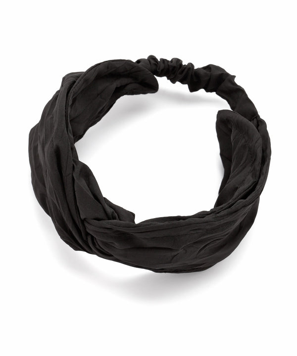Chic color wrinkle turban