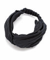 Chic color wrinkle turban