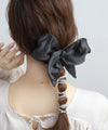Wire ribbon volume barrette