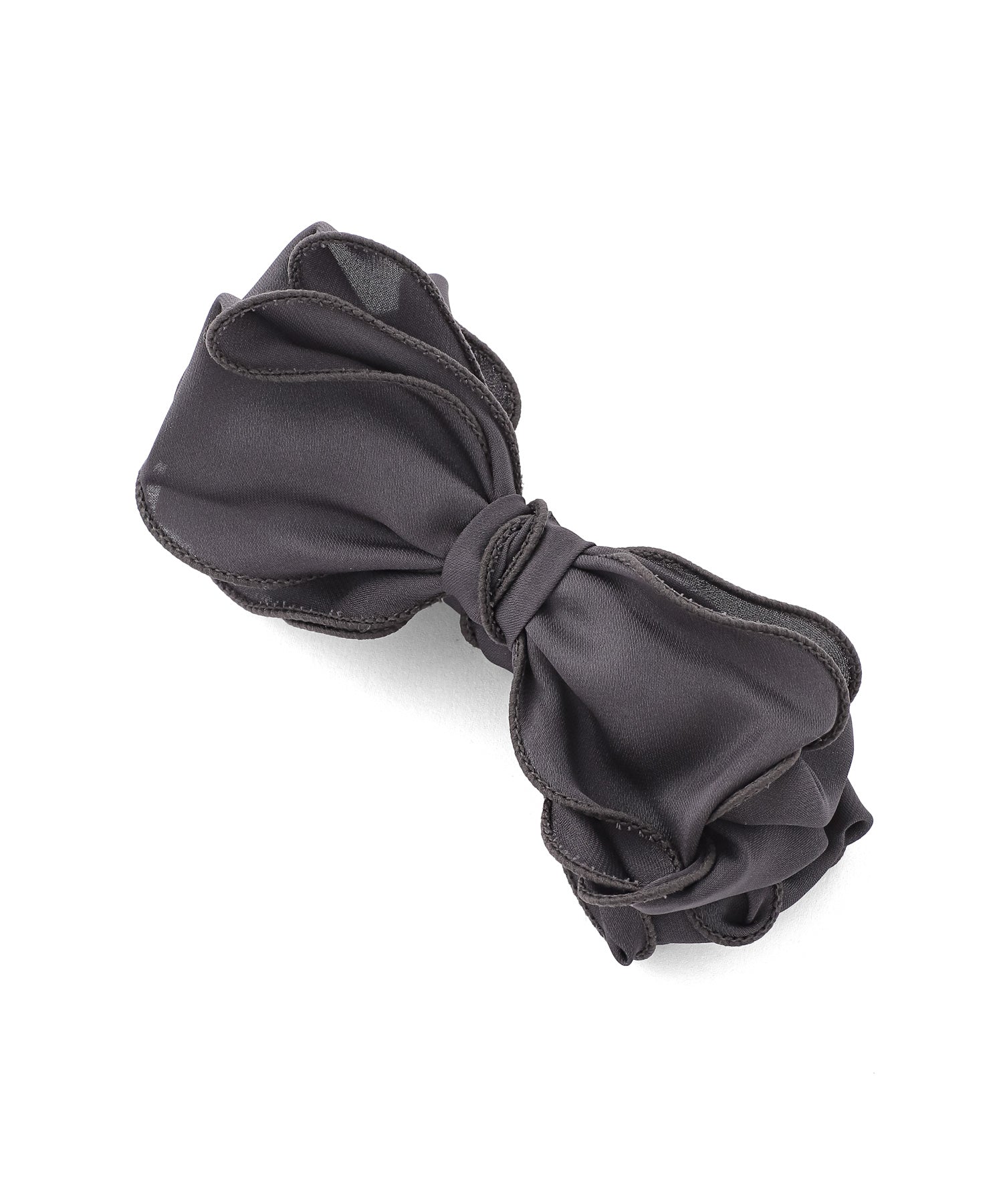 ANEMONE】シックカラーリボンバナナクリップ｜アネモネ・シエナロゼ