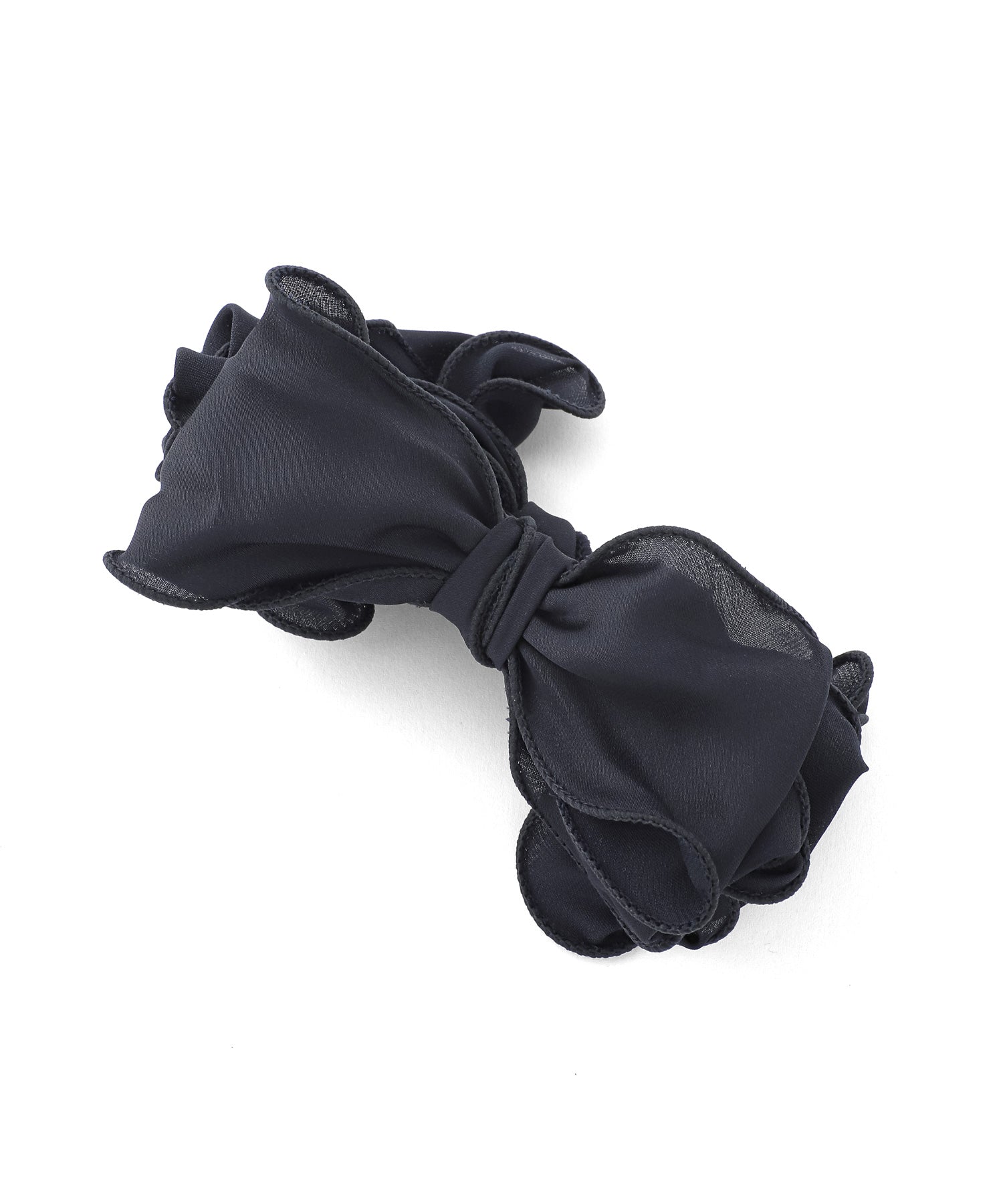 ANEMONE】シックカラーリボンバナナクリップ｜アネモネ・シエナロゼ