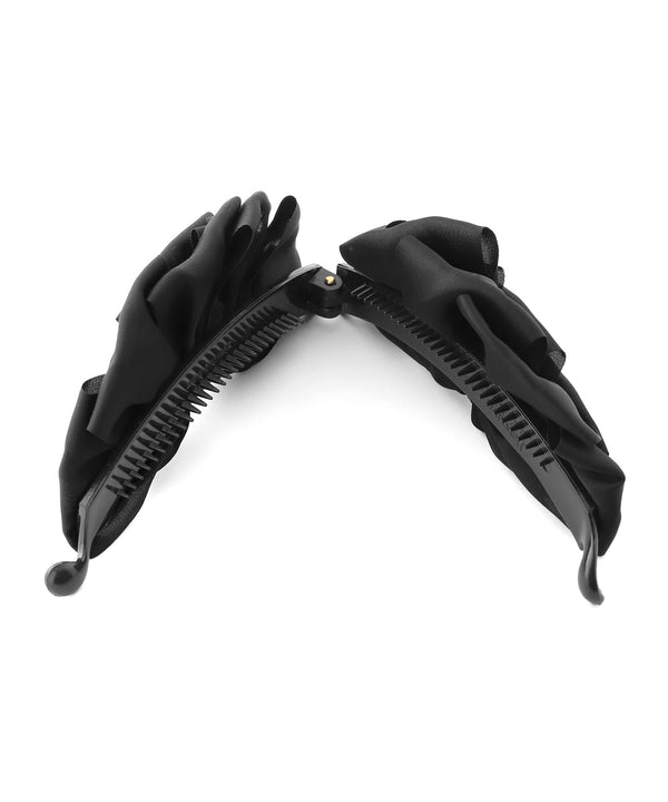 シックカラーリボンバナナクリップ