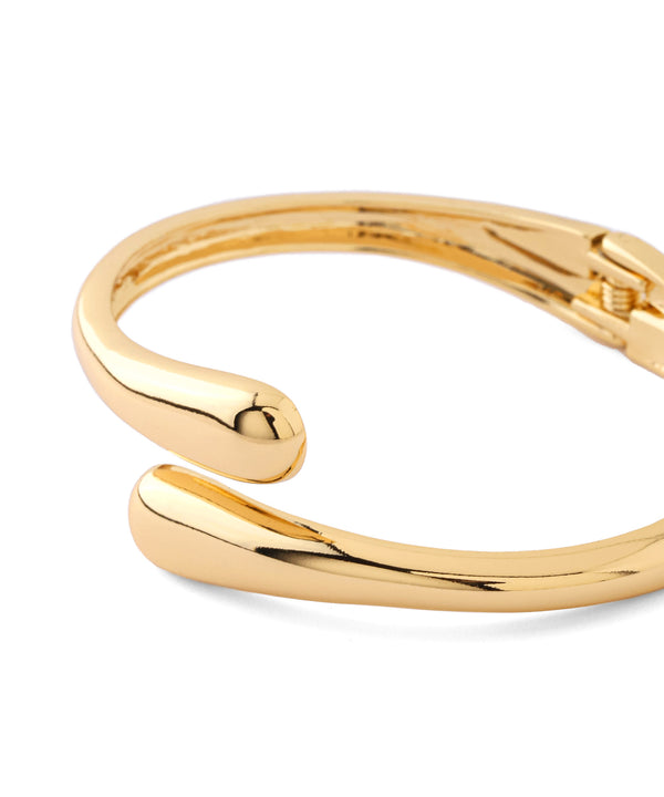 ドロップメタルラインバングル