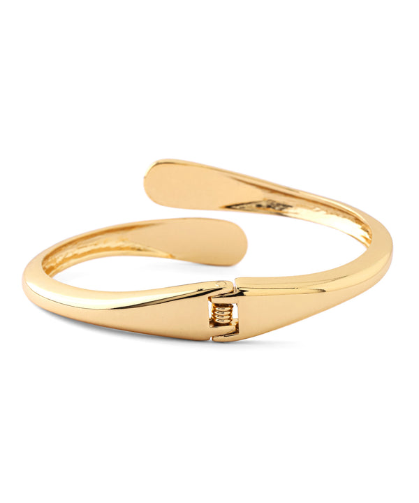 ドロップメタルラインバングル