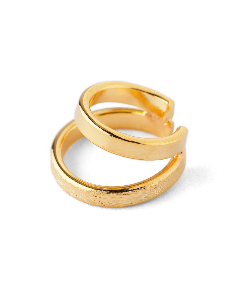 ダブルラインイヤーカフ