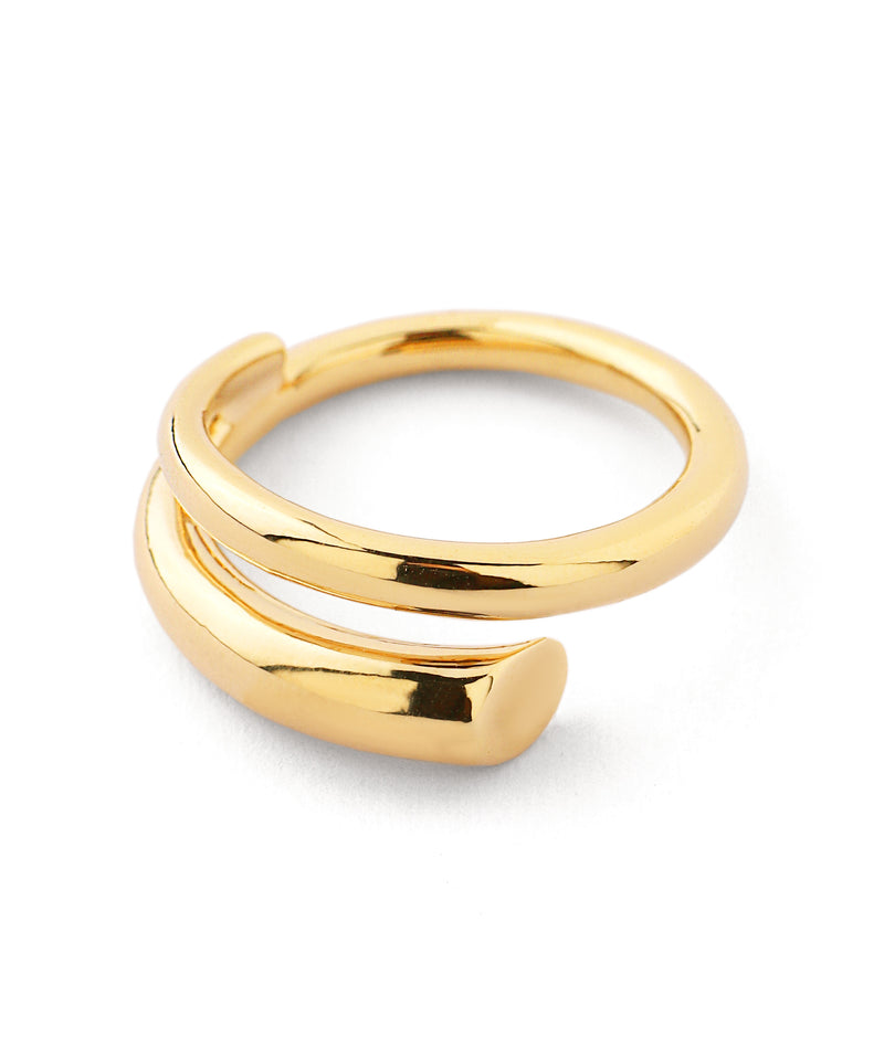 Hoop Metal Line Ring