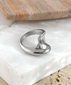 [Stainless Steel] Nuance Wide Metal Ring