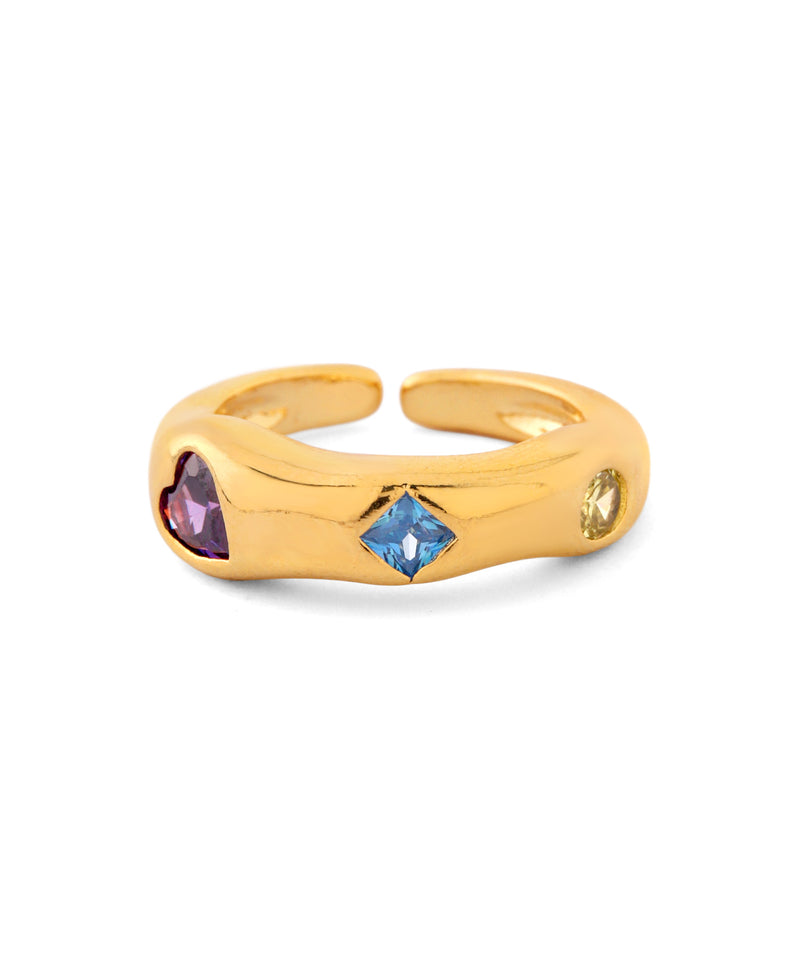 Colored Bijou Ring