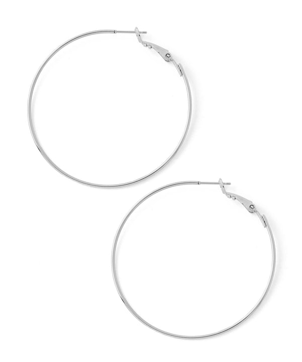 メタルフープピアス[L]