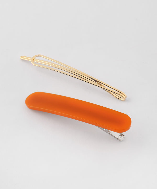 Oval x Drop Line Hairpins (Set of 2)