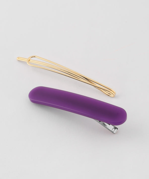 Oval x Drop Line Hairpins (Set of 2)