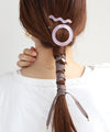 サークル×ウェーブラインのヘアピン[2本セット]