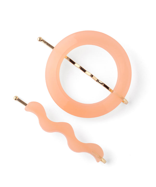 夏の日差しに艶めく、クリアアクセサリー 33